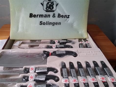 Solingen Berman Benz Knife Set In Leather Case 24 Piece Catawiki