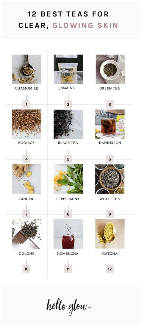 The Best Tea For Skin Teas To Start Drinking Helloglow Co