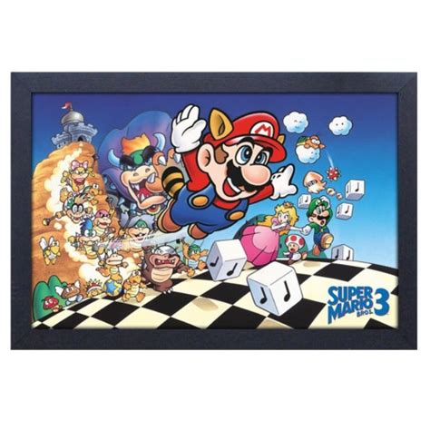 Framed Prints X Super Mario Bros Retro Vgames