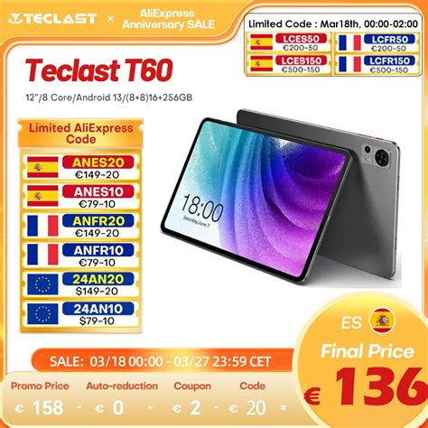 Teclast Tableta T Android Inch K Fhd X Gb Gb De Ram