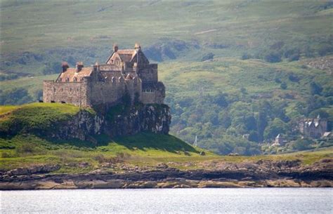 Duart Castle, once owned by Clan Campbell. Castle Campbell, Campbell ...