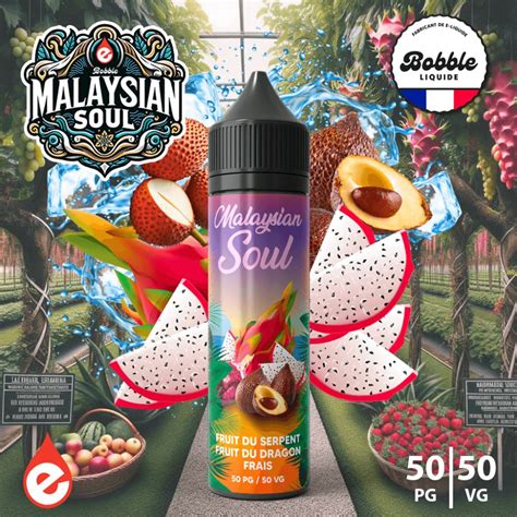 Fruit Du Serpent Fruit Du Dragon Malaysian Soul Par BOBBLE Liquide