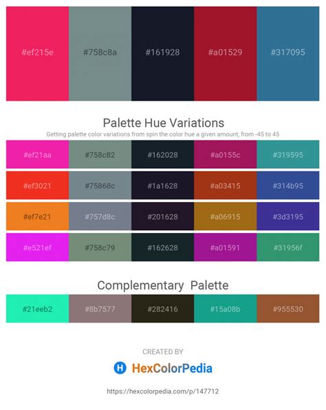 Pantone 187 C Hex Color Conversion Color Schemes Color Shades Pantone Color Hexcolorpedia