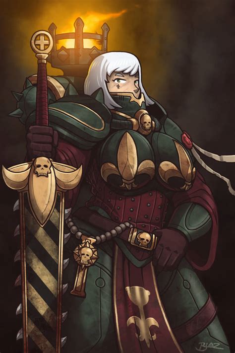 Sister Of Battle By Blazbaros On Deviantart