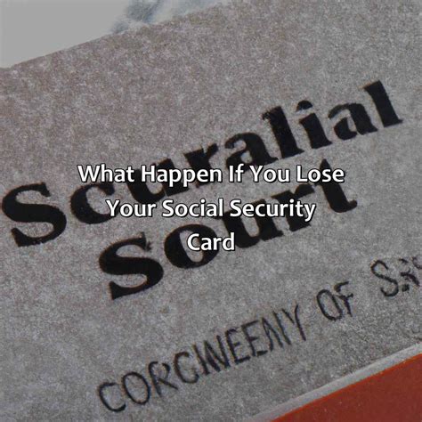 What Happen If You Lose Your Social Security Card Retire Gen Z