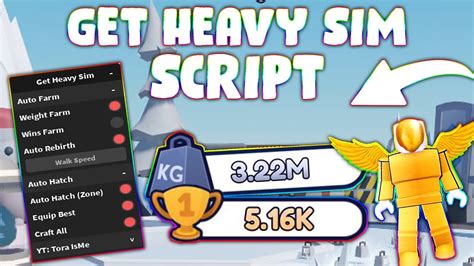 New Get Heavy Simulator Script Pastebin 2023 Wins Farm Autofarm Weight Auto Hatch