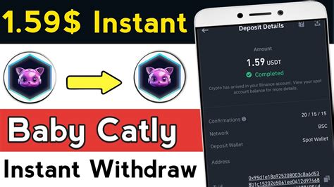 1 59 Instant Withdraw Babycatly Airdrop Babycatly Withdraw Proof