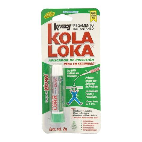 Pegamento Kola Loka Instantáneo 2 g Walmart