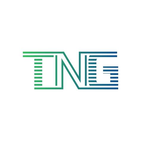 Modern tng logo design letter tng minimalist professional and versatile ...