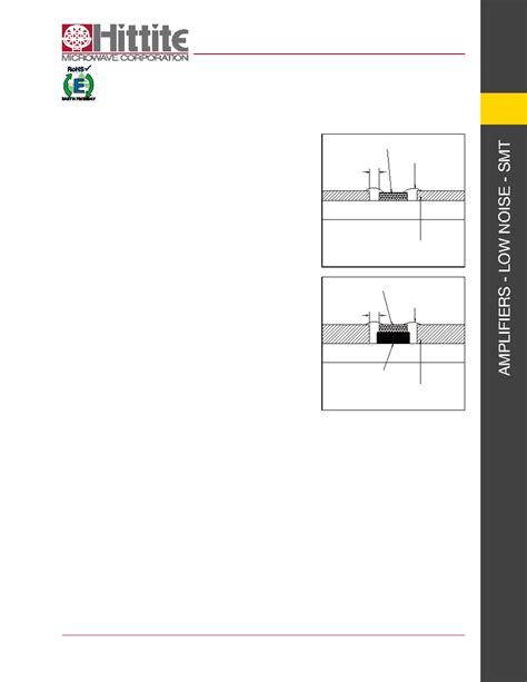 Hmc Datasheet Pages Hittite Gaas Phemt Mmic Low Noise