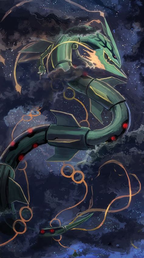 Pokemon Rayquaza Fan Art