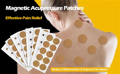 Magnetic Acupressure Patches Kit 40 Magnets 3000 Gauss 40 Magnets