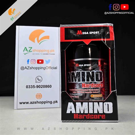 Mega Sport Amino Hardcore 325 Tablets AZshopping Pk