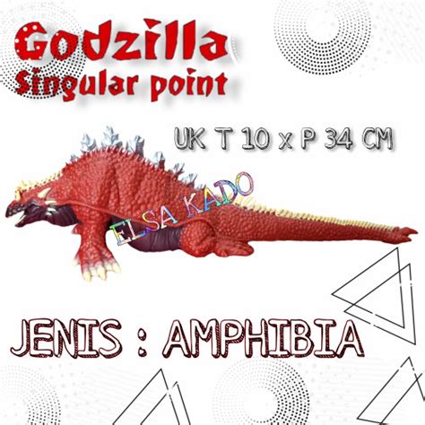 Jual GODZILLA AMPHIBIA VER SERIES MONSTER SINGULAR POINT ACTION FIGURE