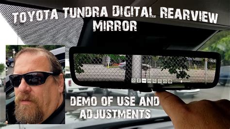 Toyota Tundra Digital Rearview Mirror YouTube