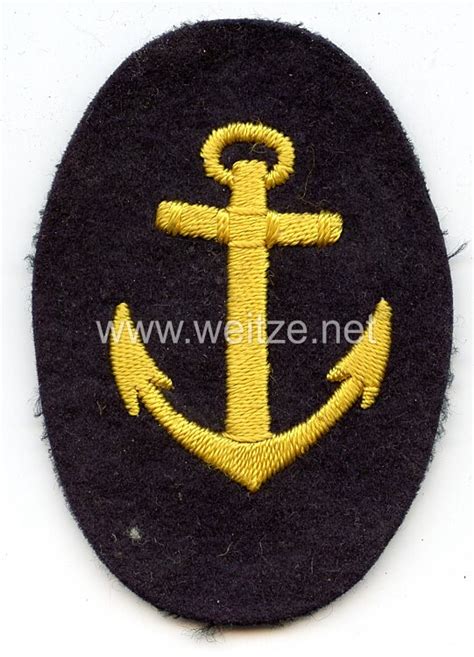 Kriegsmarine Rmelabzeichen Maat Wehrersatzwesen Insignia Of