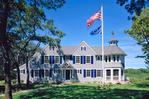 Classic Cape Cod Country House With Coastal Architecture