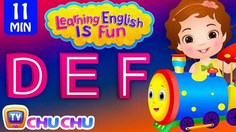 Learning English Is Fun™ Def Songs Chuchu Tv Phonics And Words