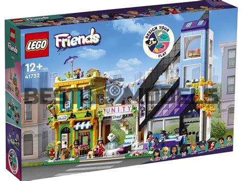 Конструктор LEGO Friends Цветочные и дизайнерские лавки в центре города ...