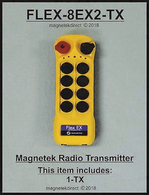 Magnetek Brand New Ex Flex Ex Tx Radio Remote Control Transmitter