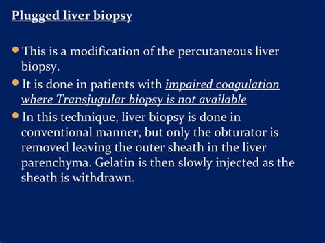 Liver Biopsy Ppt