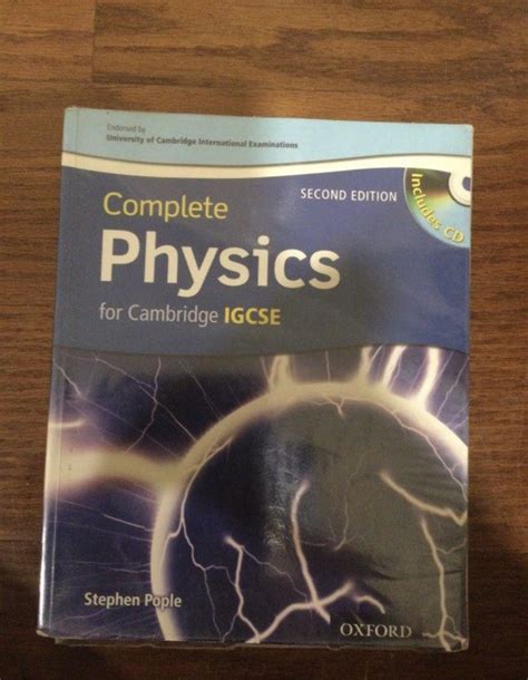 Physics Igcse 0625 Oxford Second Edition Hobbies And Toys Books