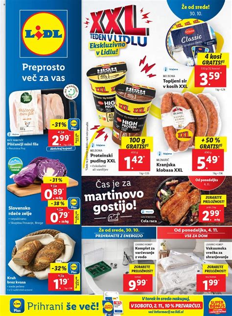 Lidl Maribor Veljaven Od 30 10 2024 Kimbino