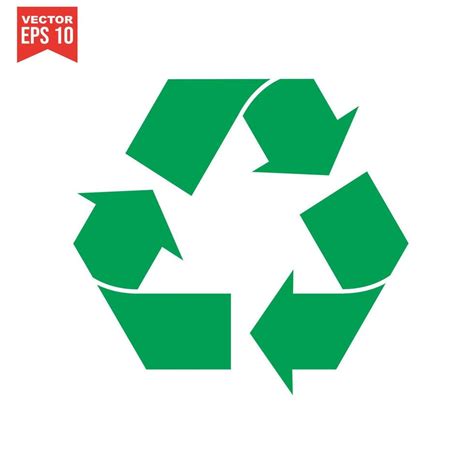 Recycle Icon Set Vector Eps10 6801255 Vector Art At Vecteezy