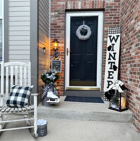 Winter Front Porch Winter Front Porch My Home Of All Seasons Winter