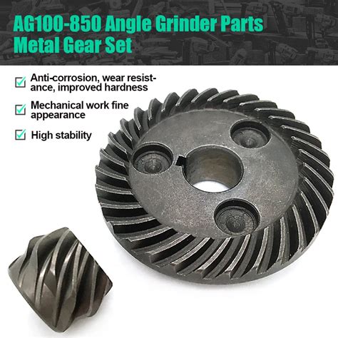 Replace For Ag Metal Helical Gear Set Angle Grinder High