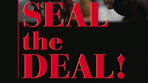 Seal the Deal | Suzi Pomerantz