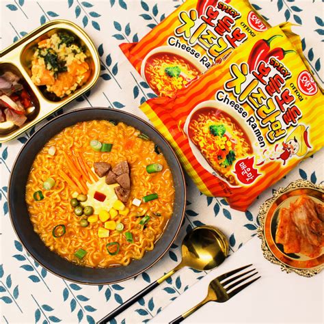 Ottogi Cheese Ramen Spicy Multipack Otable