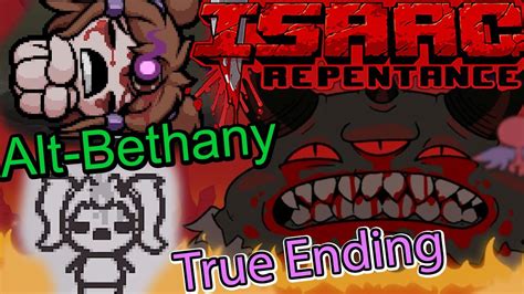 The Binding Of Isaac Repentance Alt Bethany A True Ending Gameplay En Español Youtube