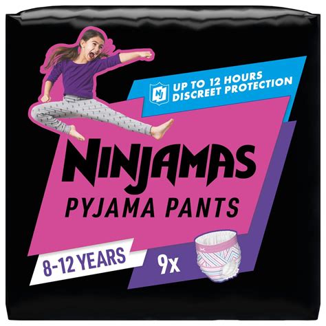 Ninjamas Couche Culotte Fille Protection H Taille Ans