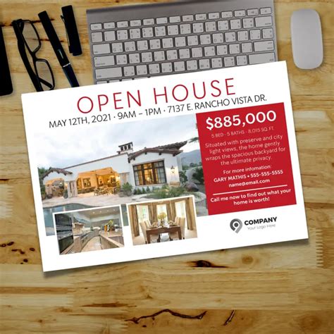 Open House Postcards | Mail In Minutes