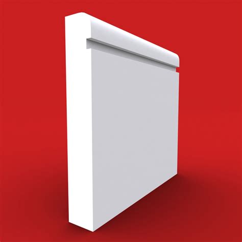 Bullnose Square Grooved Mdf Skirting King