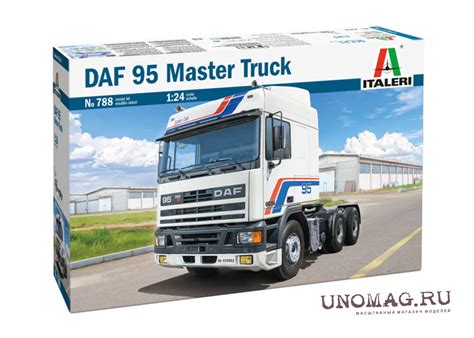 Сборная модель DAF 95 380 Space Cab Tractor Truck 3-assi 1980