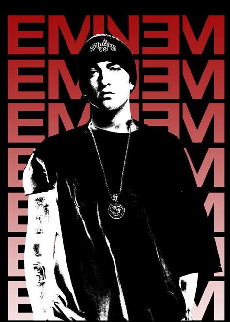 Pin By Yes Jes On Eminem Eminem Poster Eminem Retro Poster