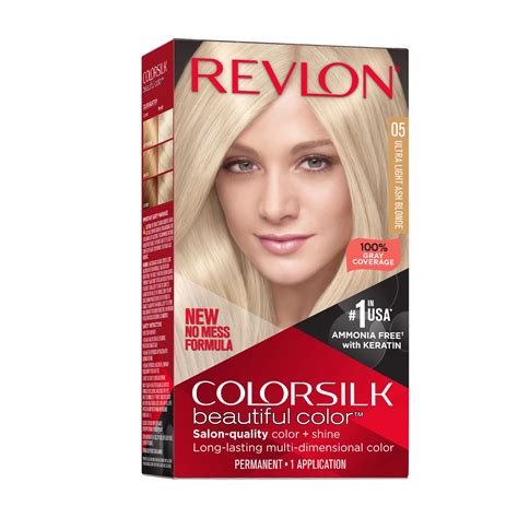 Revlon Colorsilk Hair Color Ultra Light Ash Blonde Shop Hair