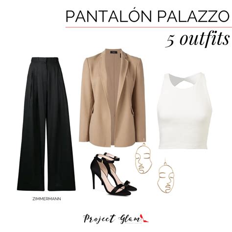 Cómo combinar un pantalón palazzo Project Glam