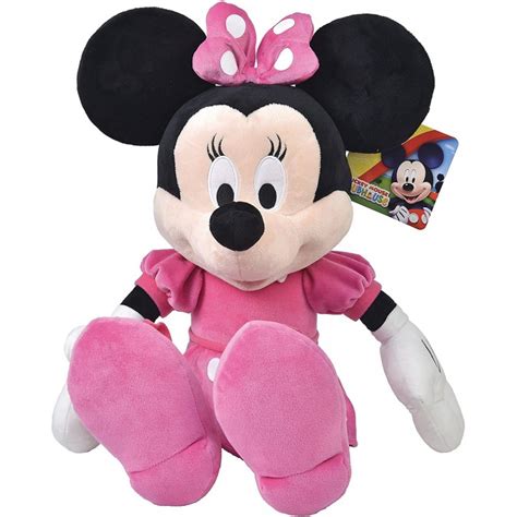 Peluche géante Minnie rose 63 cm Peluchegeante