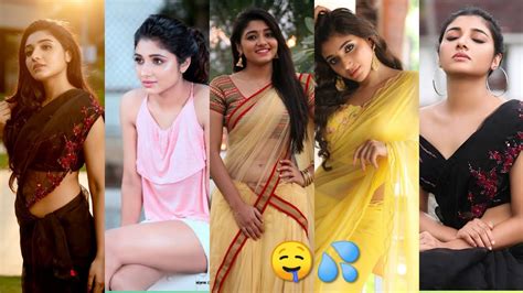 Malayalam Actress Mirna Menon Hot Photoshoots Compilation Video