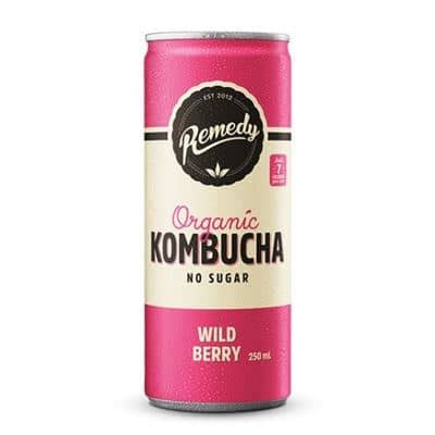 Remedy Kombucha Wild Berry X Ml Can Reliable Food Distributors