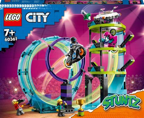 Конструктор LEGO City Stuntz Невероятное задание для каскадеров 385 ...