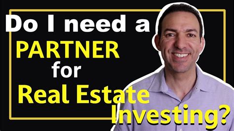 Should I Get A Partner For Real Estate Investing Advantages