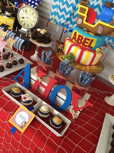 Jake and the Neverland Pirates / Birthday "Colorful Pirate Party ...