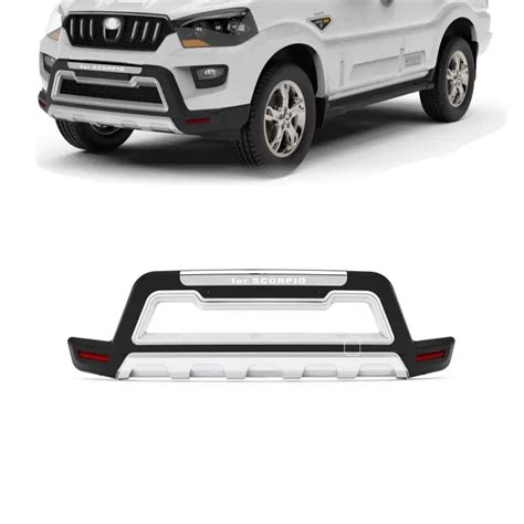 Buy Front Bumper Guard Protector for Mahindra Scorpio 2014