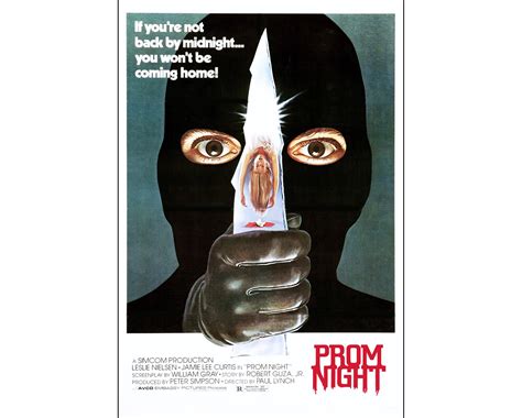 Prom Night Movie Poster 1980 Horror One Sheet Artwork - Etsy