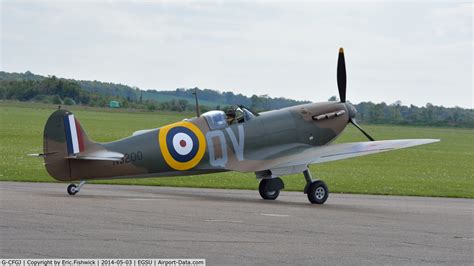 Aircraft G Cfgj Supermarine Spitfire C N Photo By Eric