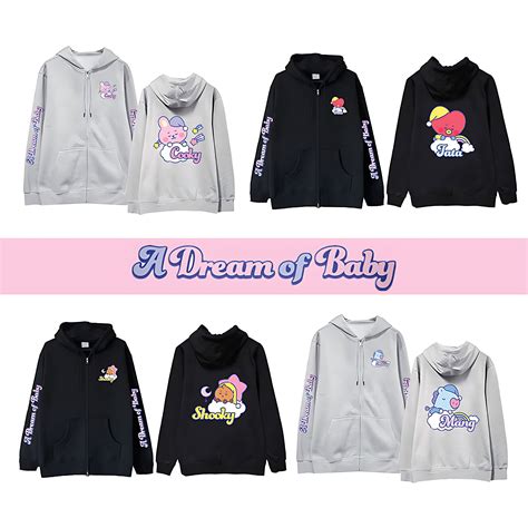 BTS BT21 Dream of Baby Hoodie – idollookbook